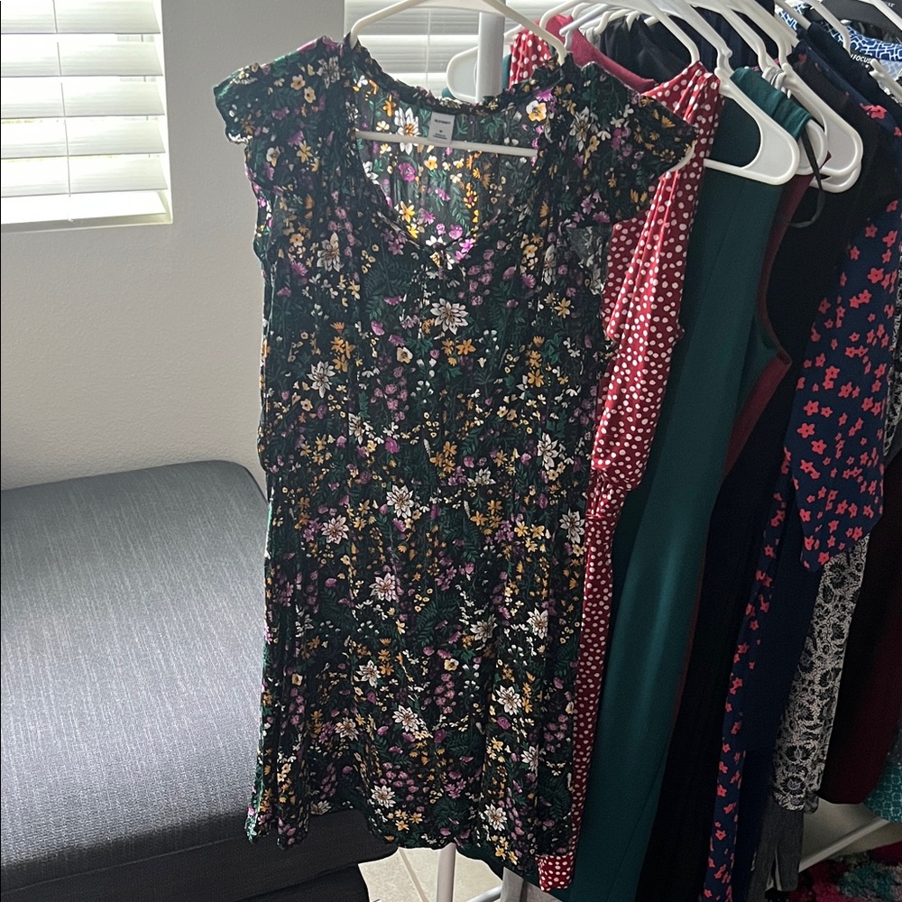 Old Navy Floral Print Women's Dress
